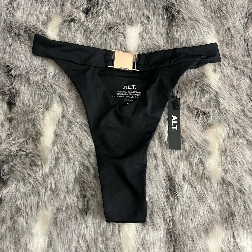 NWT Alt swim CRAWFORD BOTTOMS- NERO BLACK SZ SMALL S - Picture 3 of 7